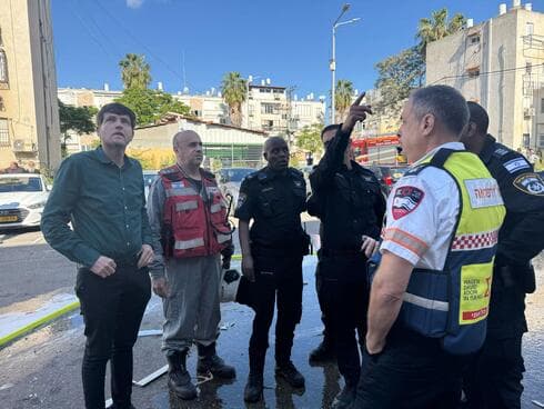זירת הפיצוץ בפתח תקוה