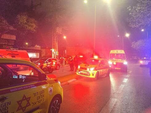 זירת האירוע ברחוב יצחק שדה