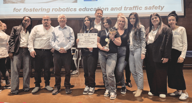 הישג לתלמידי עפולה בתחרות 'רובוטראפיק'