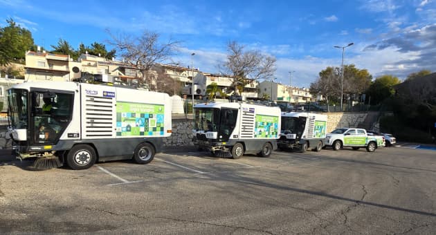 רכבי הטיאוט החדשים של עיריית יקנעם עילית