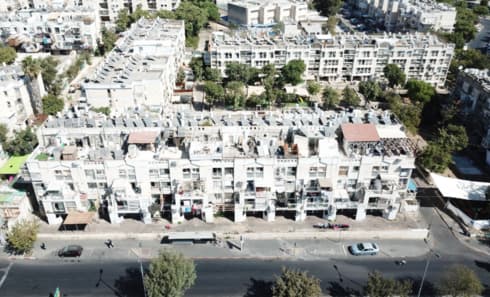 האזור שיעבור פינוי בינוי בשכונת שמואל הנביא בירושלים