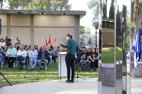 טקס חנוכת האנדרטה לזכר נרצחי 7 באוקטובר בפתח תקוה