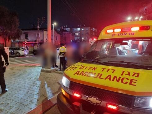 מזירת הדקירה בבת ים מזירת הדקירה בבת ים