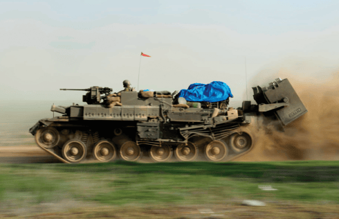 הטנק "המרחף" (צילום: אבי רוקח) הטנק "המרחף"