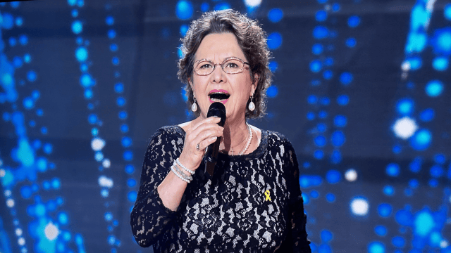 אן מארי דוד בהופעה (צילום: צילום מסך) אן מארי דוד בהופעה