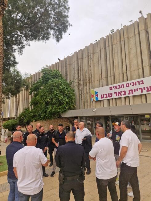 סיור עיריית באר שבע לקראת העצמאות