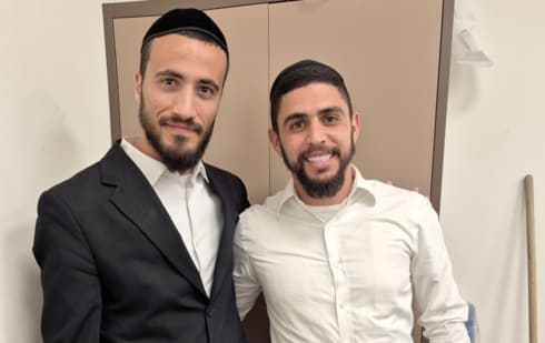יעקב מזרחי (מימין) ויגיל אוחנה