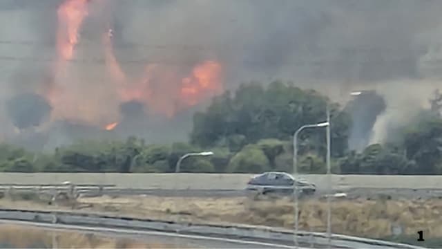 שריפות ליד זכרון יעקב שריפות ליד זכרון יעקב