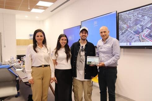 חנוכת חמ"ל החירום שניידר