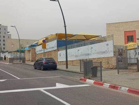המבנה שבו צפוי לקום בית הכנסת הרפורמי בראש העין