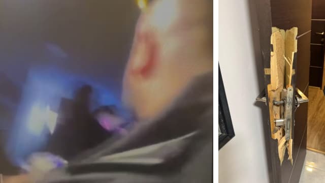 המעצר במלון בבת ים והדלת שנשברה