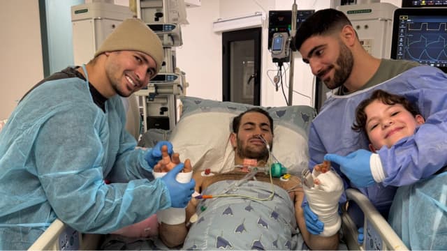 רועי סוכר ואחיו עמית וסער