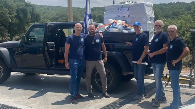 סיוע חמ"ל אזרחי למשפחות דרוזיות ברמת הגולן וסוריה