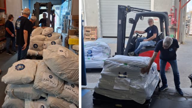 סיוע חמ"ל אזרחי למשפחות דרוזיות ברמת הגולן וסוריה
