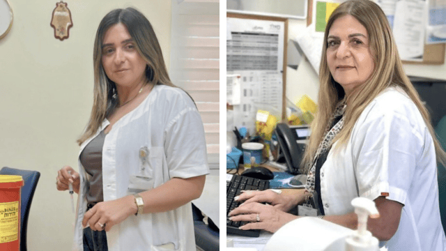 דניז אבוטבול ובתה רויטל אליאס