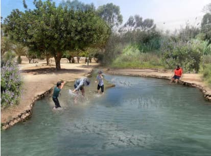 בריכת שכשוך.מצב עתידי ם