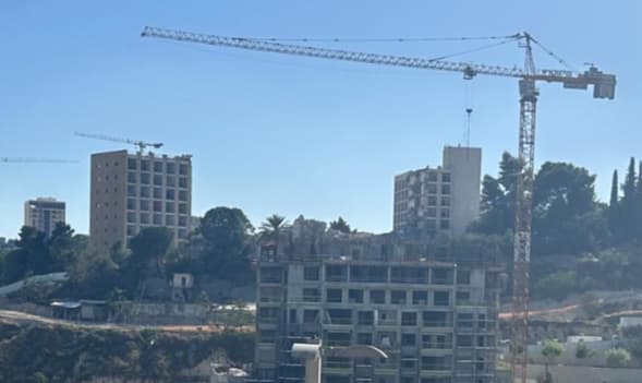 הריסת מלון דיפלומט בירושלים