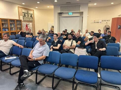 חלק מחברי הסיירת בנתניה (צילום: פרטי) חלק מחברי הסיירת בנתניה