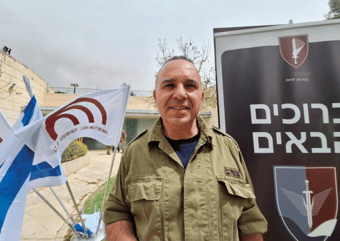 אבי משעלי מגדוד ירושלים (צילום: אבישג זוהר) אבי משעלי מגדוד ירושלים