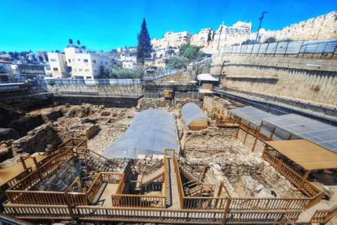 חפירות עיר דוד (צילום: מאור גנות עיר דוד) חפירות עיר דוד