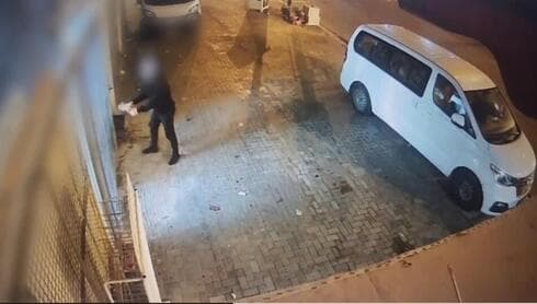 הצעיר מבת ים רגע לפני ההצתה 