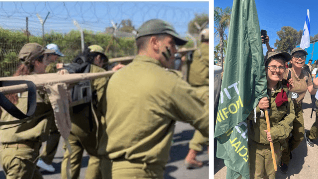 תלמידות ותלמידי סאלד בבסיס הקומנדו תלמידות ותלמידי סאלד בבסיס הקומנדו