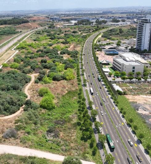 כביש אם המושבות פתח תקוה (הדמיה: באדיבות נתיבי איילון / ארקאפקט עדי בואנו) כביש אם המושבות פתח תקוה