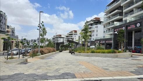 שדרת העסקים החדשה במורשת (צילום: עיריית מודיעין) שדרת העסקים החדשה במורשת