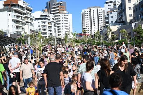 הפנינג פתיחת השדרה החדשה במודיעין (צילום: עיריית מודיעין) הפנינג פתיחת השדרה החדשה במודיעין