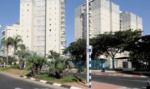 רחוב העצמאות באשדוד. יותר מ-600 אלף שקל לחדר