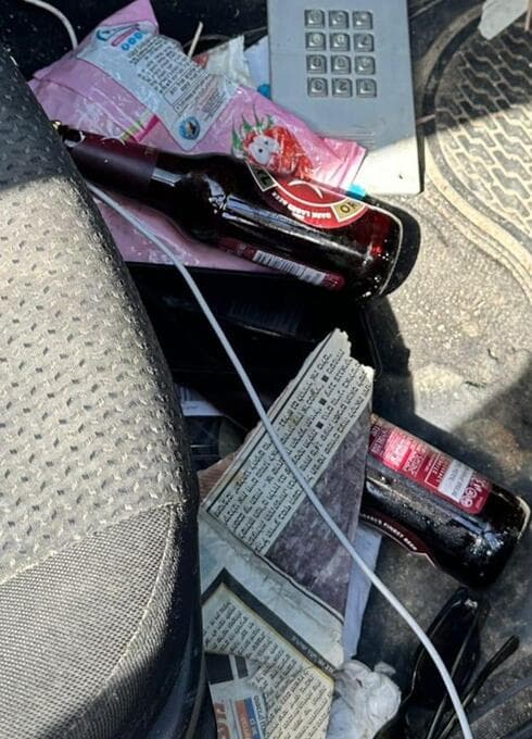 הרכוש שנתפס בידי הפורץ מראשון לציון