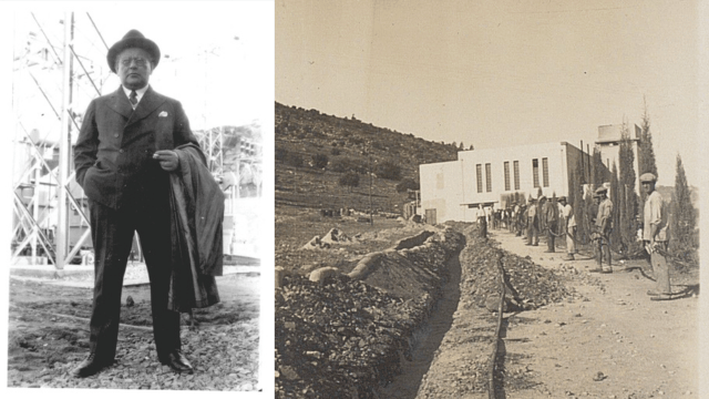 פנחס רוטנברג והקמת תחנת החשמל בחיפה ב-1925