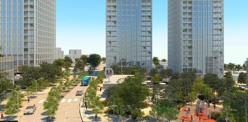 תוכנית פינוי בינוי ענקית במתחם דב הוז בחולון 
