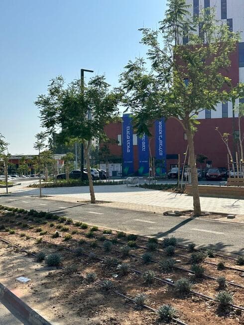 סמוך למרכז הרפואי אסותא באר שבע (צילום: באדיבות חכ"ל באר שבע) סמוך למרכז הרפואי אסותא באר שבע