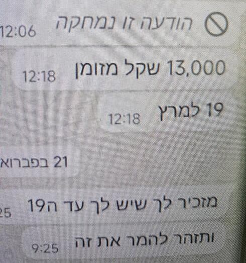 סחטו את הקורבנות (צילום: דוברות המשטרה) התכתבות מאיימת בחולון