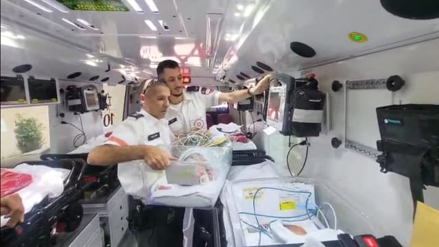 העברת פגייה מבית חולים כרמל חיפה