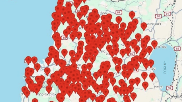 התרעות הופעלו במספר מרחבים בצפון הארץ התרעות הופעלו במספר מרחבים בצפון הארץ