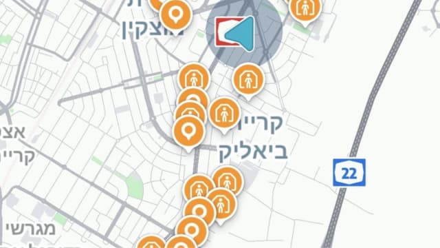 ניתן לחפש באפליקציית הניווט וויז "מקלט חירום" או "מקלט"