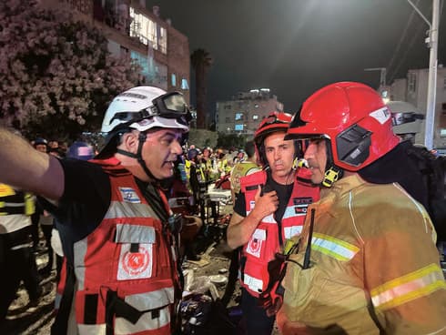 שאול רחמים בזירה בבת ים. "הלב פשוט נשבר" 