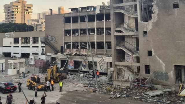 עבודות השיקום. הפגיעה בעיר התחתית חיפה 20.6.25