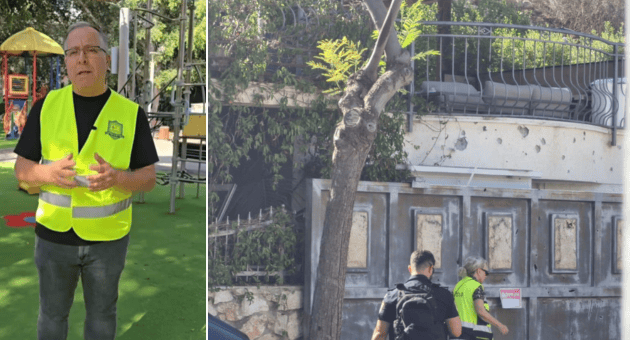 כוחות הביטחון בזירת נפל בקרית אתא, 20.6.25 (צילום: צלם לא ידוע לפי שימוש 27א' לחוק זכויות יוצרים) כוחות הביטחון בזירת נפל בקרית אתא, 20.6.25