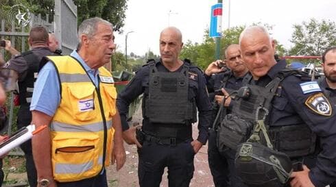 מזירת נפילת הטיל בנס ציונה