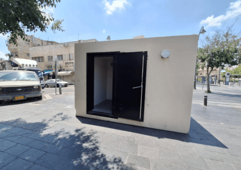מרחבים מוגנים בשוק מחנה יהודה בירושלים