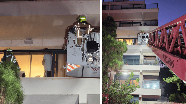 חילוץ נפגעים בשריפה בדרך הים חיפה 24.6.25