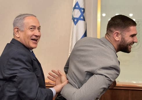 פלצ'יק ונתניהו. התמונה שהוסרה