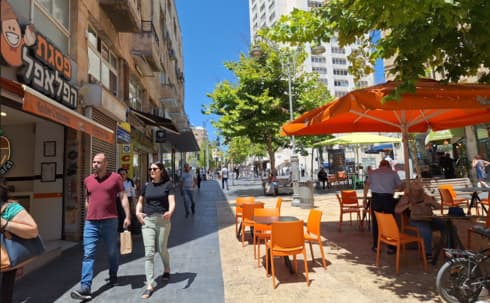 רחוב בן יהודה בירושלים הבוקר