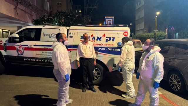 זירת האירוע בהרצליה