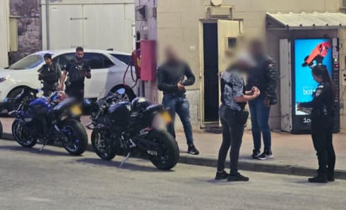 פעילות המשטרה בסוף השבוע בירושלים