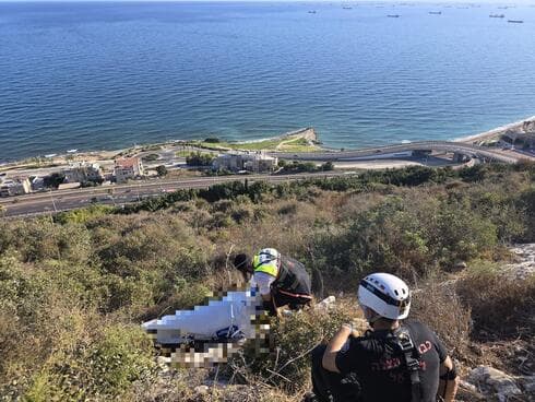 גופה נמצאה במדרון תלול בשטח פתוח באזור סטלה מאריס גופה נמצאה במדרון תלול בשטח פתוח באזור סטלה מאריס
