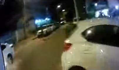 מרדף אחר גנב אופנוע בפתח תקוה